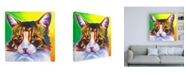 Trademark Global DawgArt Cat Tabby Canvas Art - 36.5" x 48"